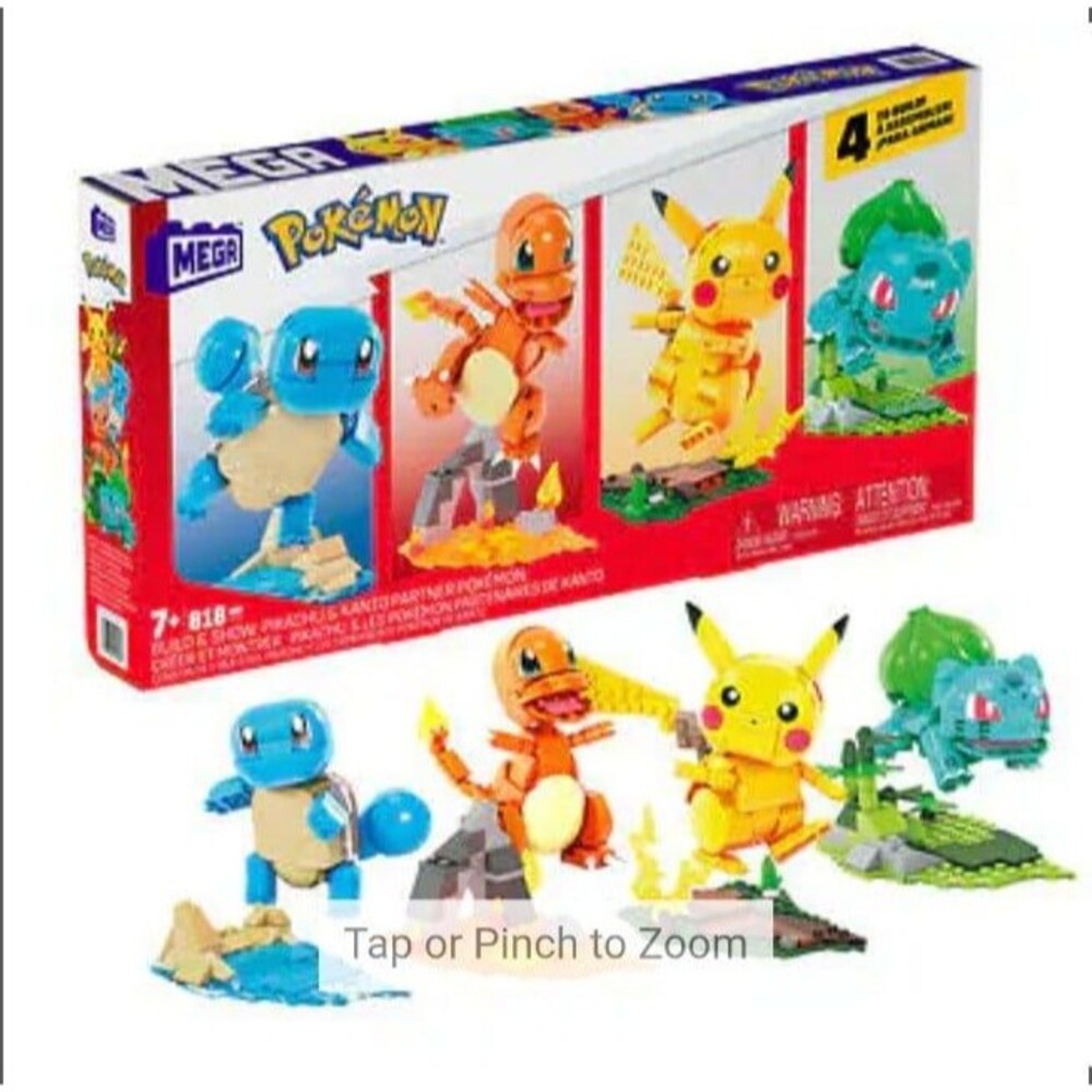 Pokémon Mega Construx Build and Show Bundle brand new